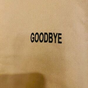 SHEIN GOODBYE Sweater